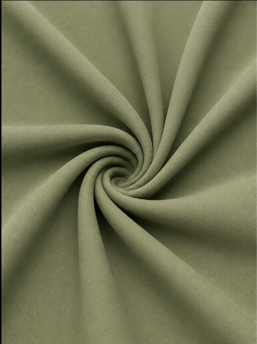 Moss Green Spun / Spoon Fabric